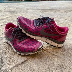 Nike Free Punk Leopard Sneakers